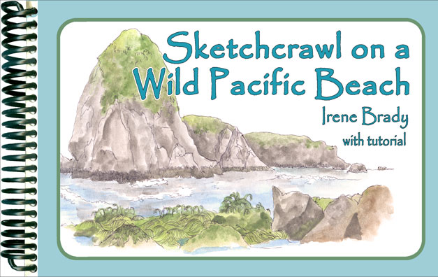 Pacific Beach Sketchbook Cover...