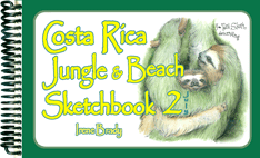 Costa Rica Jungle & Beach Sketchbook 2...